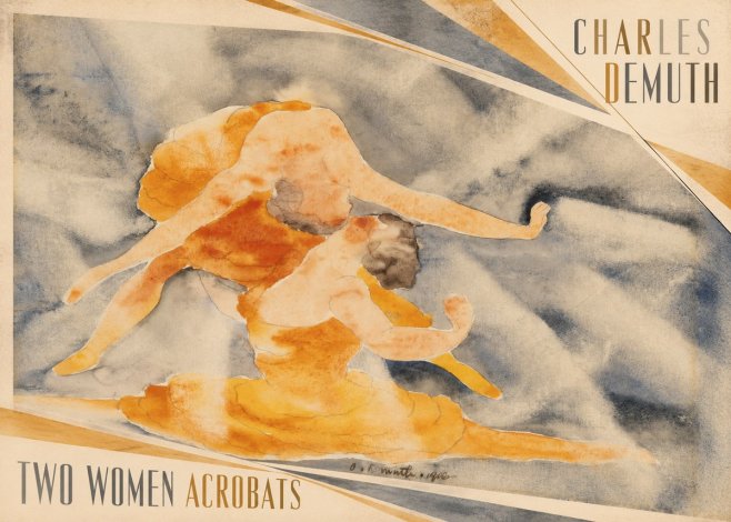 Charles Demuth Two Women Acrobats No2 - Poster