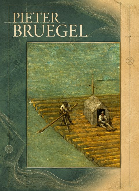 Pieter Bruegel Two Men on a Raft No6 - Poster