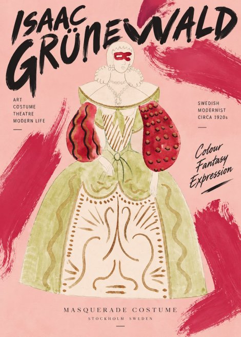 Isaac Grünewald Masquerade Costume No2 - Poster