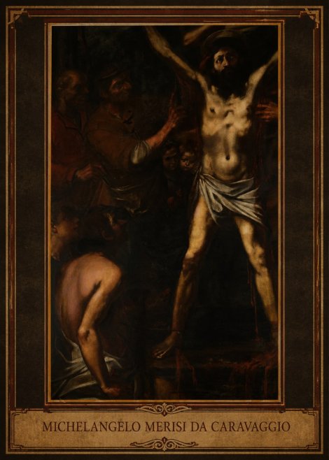 Michelangelo Merisi da Caravaggio The Crucifixion of Saint Peter III No2 - Poster