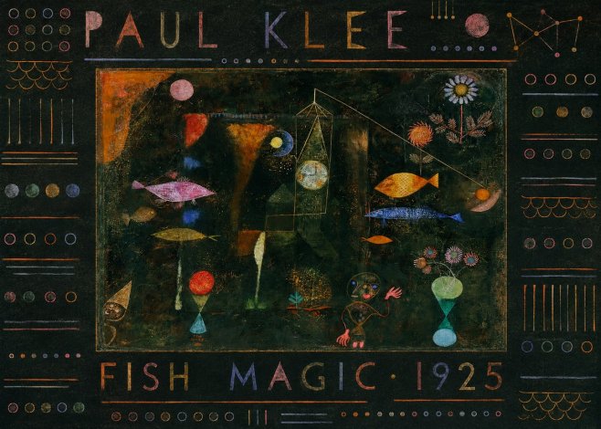 Paul Klee Fish Magic II No3 - Poster