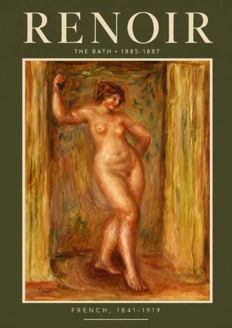 Renoir The Bath No2 - Poster