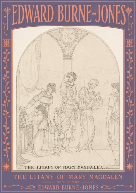 Edward Burne-Jones The Litany of Mary Magdalen No3 - Poster