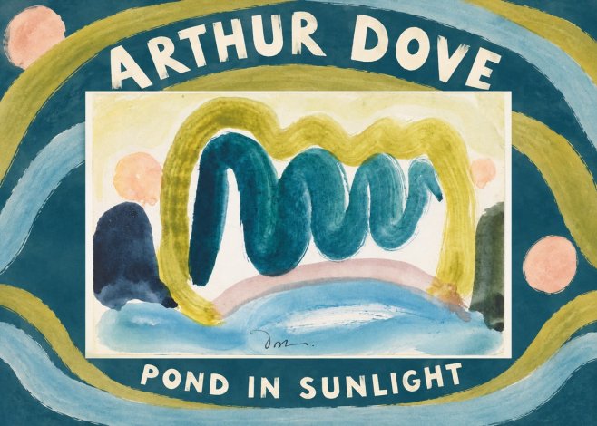 Arthur Dove Pond in Sunlight No5 - Poster