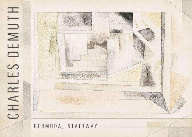 Charles Demuth Bermuda, Stairway No2 - Poster