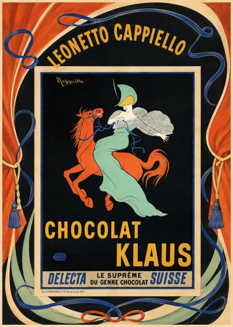 Leonetto Cappiello Chocolat Klaus II No4 - Poster
