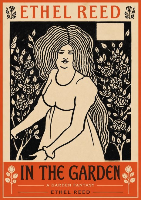 Ethel Reed In the Garden No4 - Poster