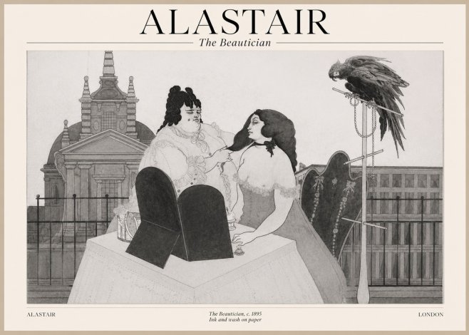 Alastair The Beautician No1 - Poster