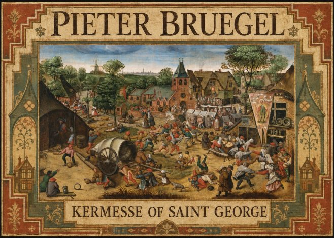 Pieter Bruegel Kermesse of Saint George No3 - Poster