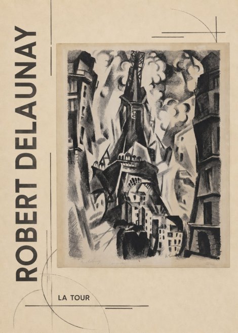 Robert Delaunay La Tour No2 - Poster
