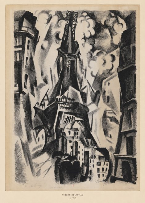 Robert Delaunay La Tour No6 - Poster