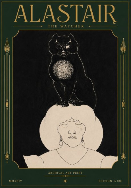 Alastair The Watcher No4 - Poster