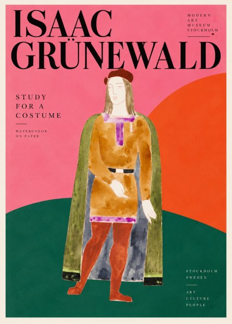 Isaac Grünewald Study for a Costume Design No3 - Poster
