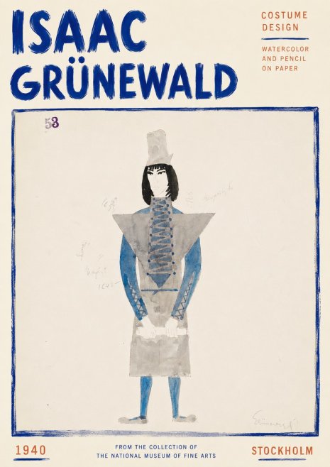 Isaac Grünewald Costume Design X No5 - Poster