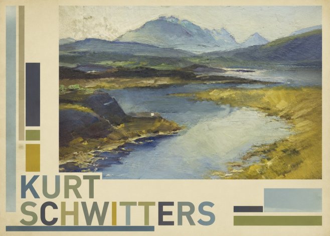Kurt Schwitters Landschaft No5 - Poster