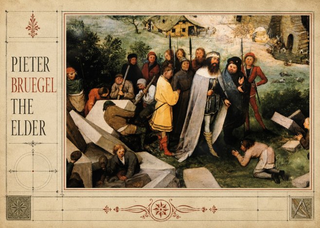 Pieter Bruegel The Blind Leading the Blind III No2 - Poster