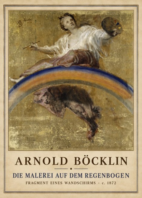 Arnold Böcklin Die Malerei Auf Dem Regenbogen No1 - Poster