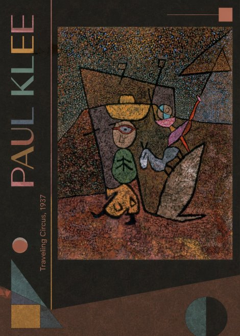 Paul Klee Traveling Circus, 1937 No2 - Poster