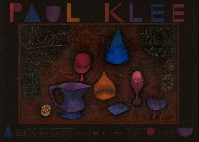 Paul Klee Still Life No5 - Poster