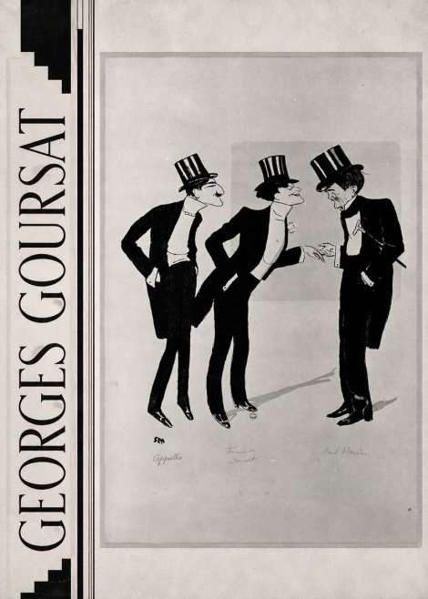 Georges Goursat Capiello, Francis De Croisset, Paul Hervieu No2 - Poster
