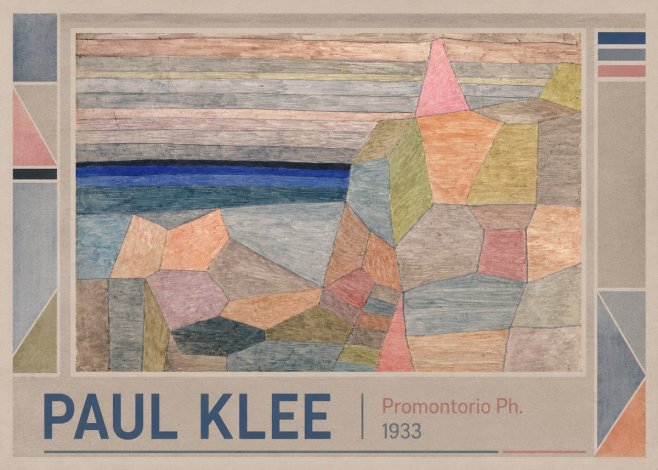 Paul Klee Promontorio Ph. No1 - Poster