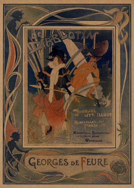 Georges de Feure Le Diablotin III No1 - Poster