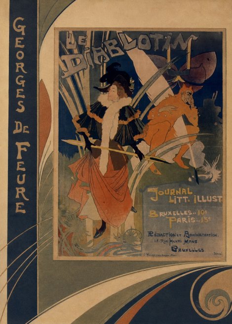 Georges de Feure Le Diablotin III No2 - Poster