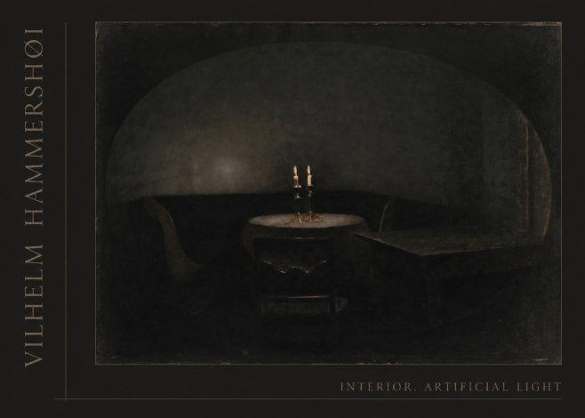 Vilhelm Hammershøi Interior. Artificial Light No2 - Poster