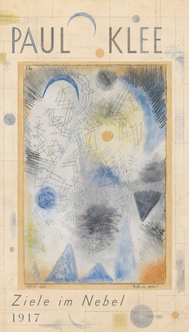 Paul Klee Ziele Im Nebel No6 - Poster