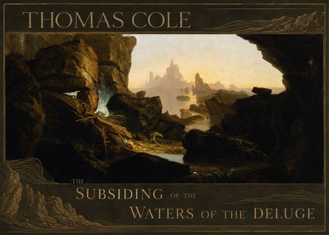 Thomas Cole The Subsiding of the Waters of the Deluge I No3 - Poster