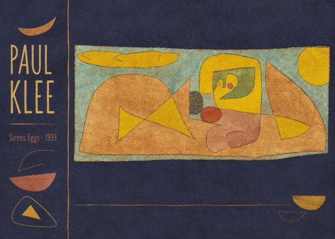 Paul Klee Sirens Eggs No2 - Poster