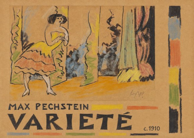 Max Pechstein Varieté No5 - Poster