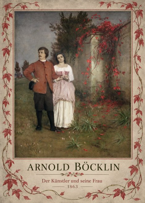 Arnold Böcklin Der Künstler Und Seine Frau No2 - Poster