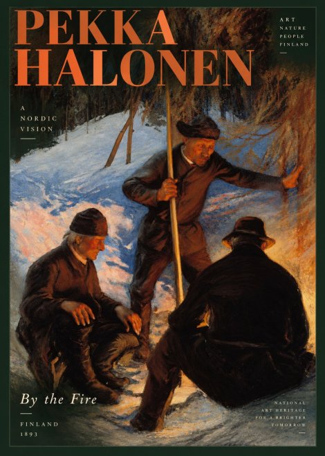 Pekka Halonen By the Fire No2 - Poster