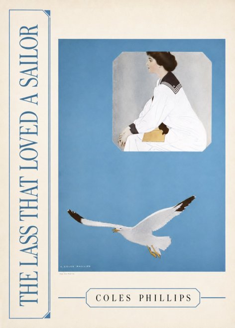 Coles Phillips The Lass That Loved a Sailor No2 - Poster