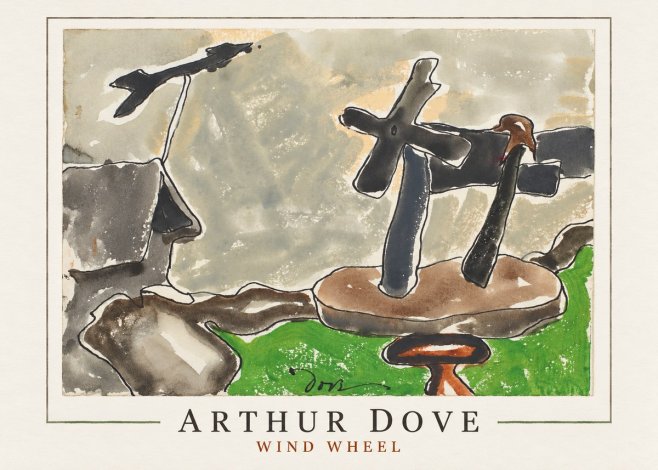 Arthur Dove Wind Wheel No1 - Poster