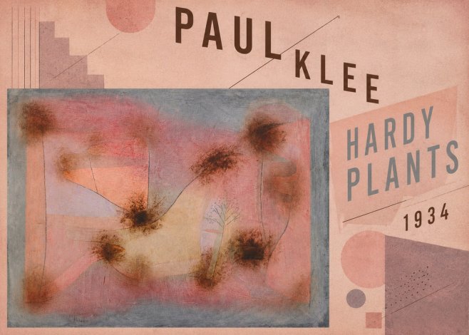 Paul Klee Hardy Plants II No5 - Poster