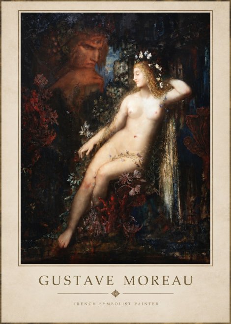 Gustave Moreau Hélène No4 - Poster
