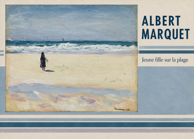 Albert Marquet Jeune Fille Sur La Plage No2 - Poster