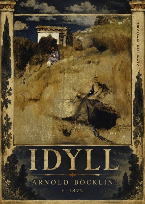 Arnold Böcklin Idyll - Fragment Eines Wandschirms No6 - Poster