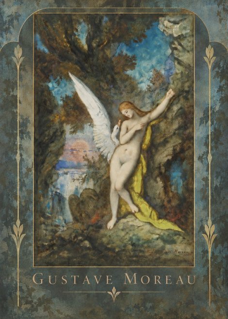Gustave Moreau Leda and the Swan No6 - Poster