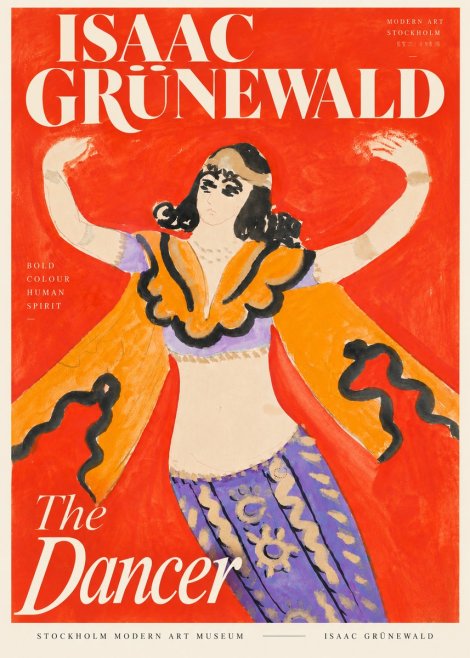 Isaac Grünewald The Dancer I No5 - Poster