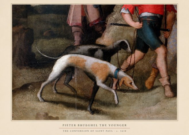 Pieter Bruegel The Conversion of Saint Paul II No4 - Poster