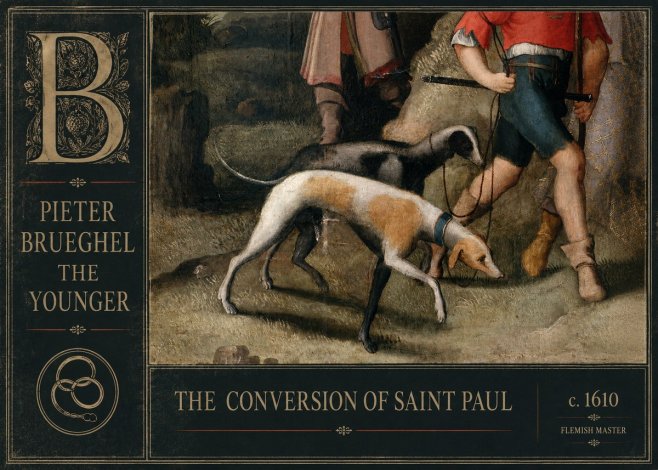 Pieter Bruegel The Conversion of Saint Paul II No5 - Poster