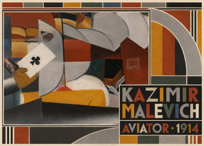 Kazimir Malevich Aviator No5 - Poster