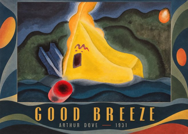 Arthur Dove Good Breeze No3 - Poster