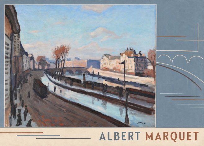 Albert Marquet Le Pont-neuf No4 - Poster