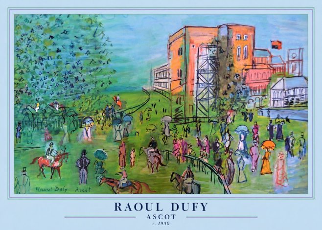 Raoul Dufy Ascot C. 1930 II No4 - Poster