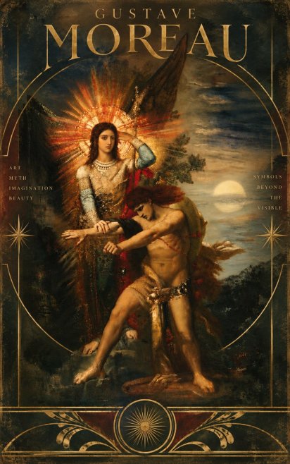 Gustave Moreau The Archangel Michael No6 - Poster