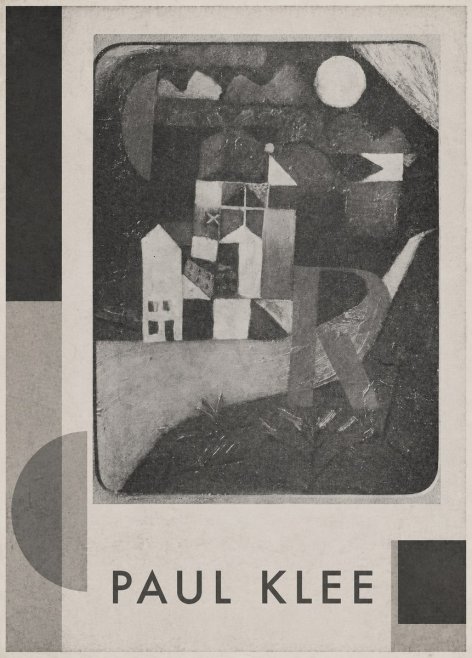 Paul Klee Village in the Mountains No3 - Poster